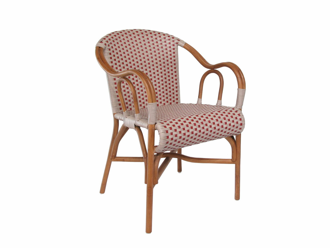 Paris Rattan Bistro Dining Arm Chair